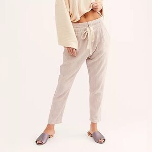Free People Light at Sunrise 100% Cotton Pants